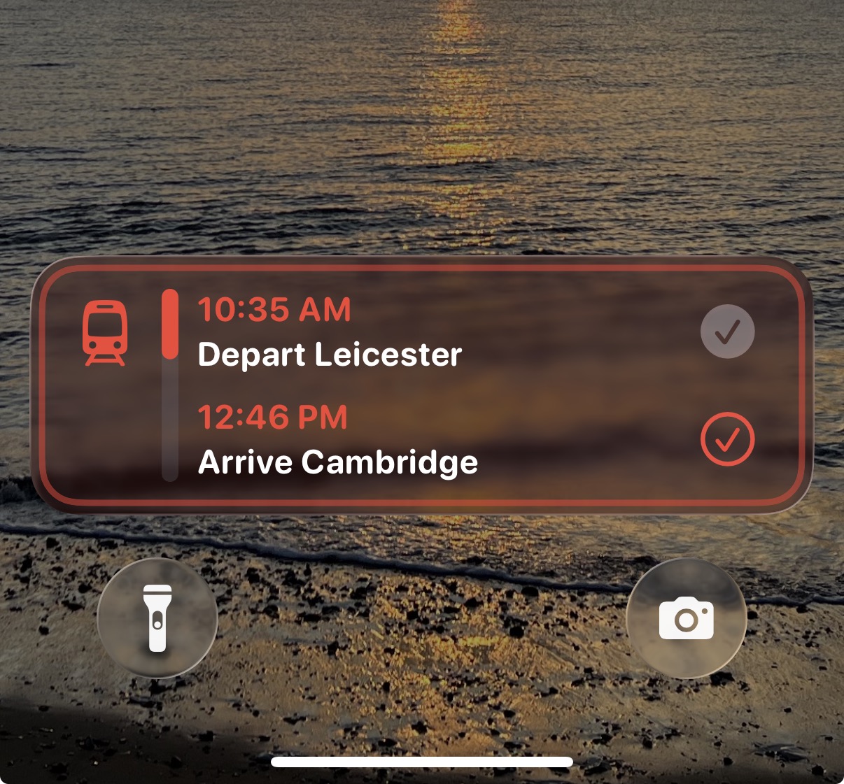 Notifications and Live Activities settings